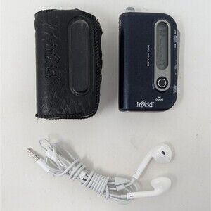 iRock 256mb Digital MP3 Player Model 860 Bundle w/ Carry Case Belt Clip Earbuds